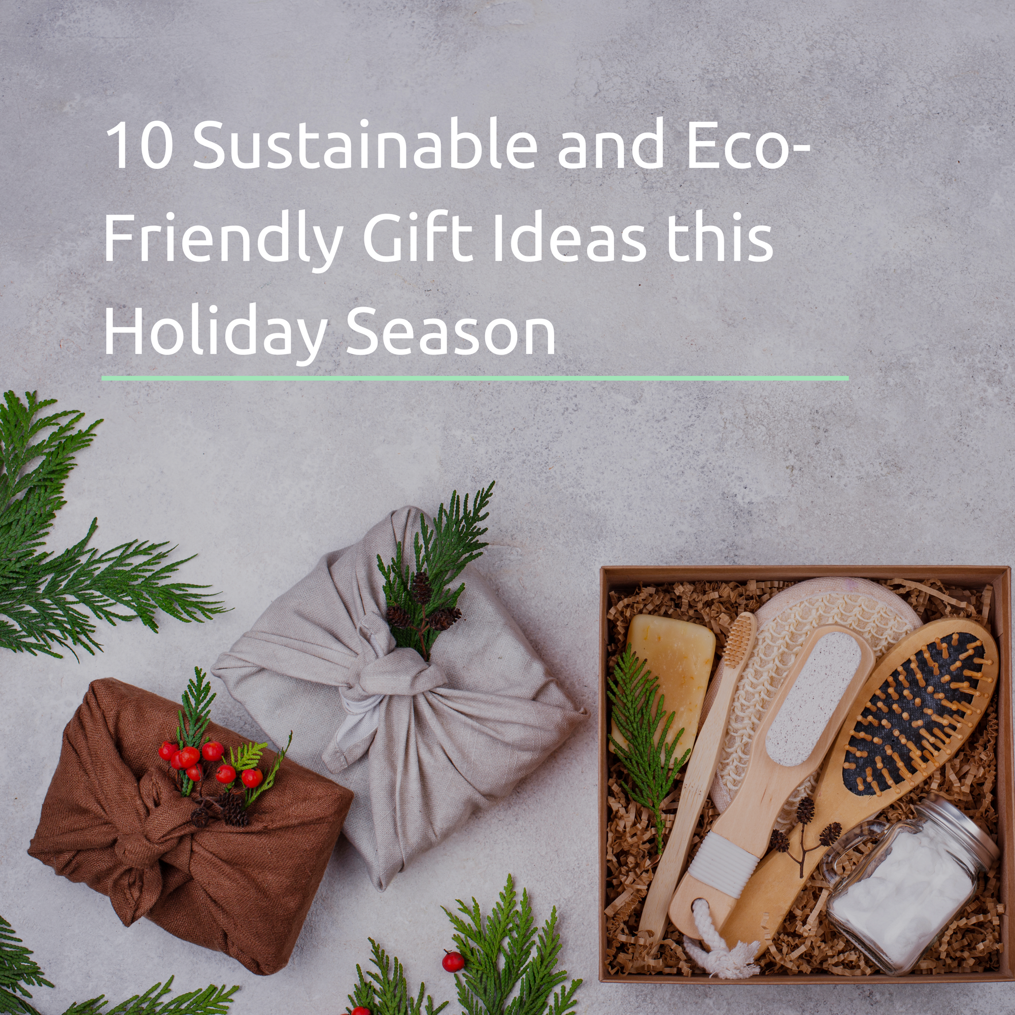10 Sustainable and Eco-Friendly Gift Ideas this Holiday Season