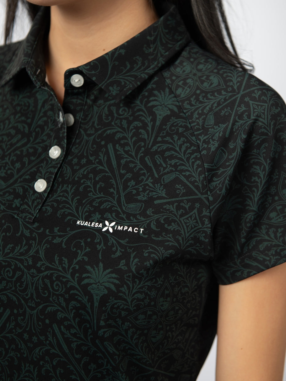 Women's Batik Tribute Impact Polo | Seri