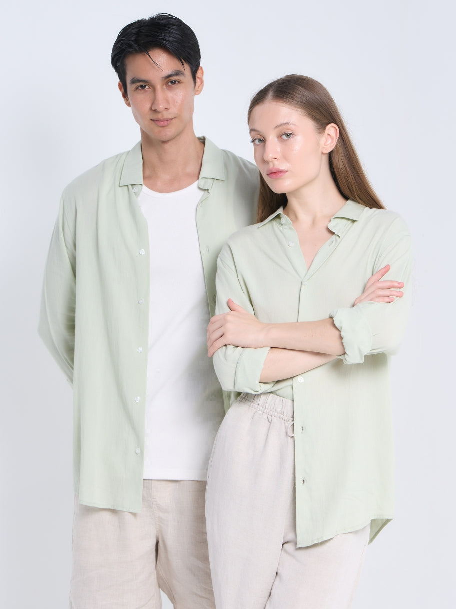 Bamboo Linen Shirt | Classic Collar