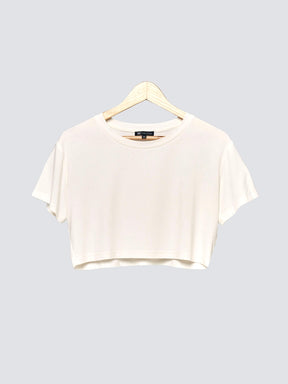 Relaxed Cropped Tee