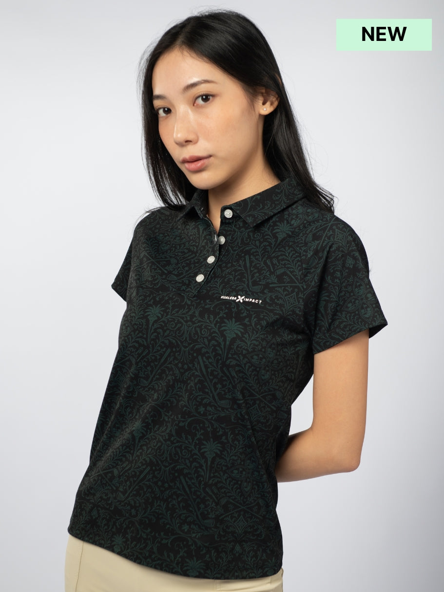Women's Batik Tribute Impact Polo | Seri