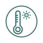 Temperature regulation icon