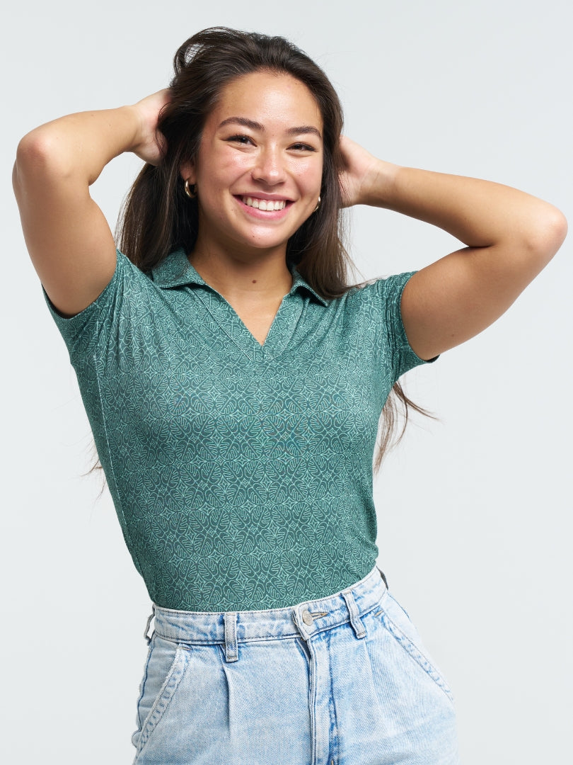 Women's Batik Tribute Polo | Alas