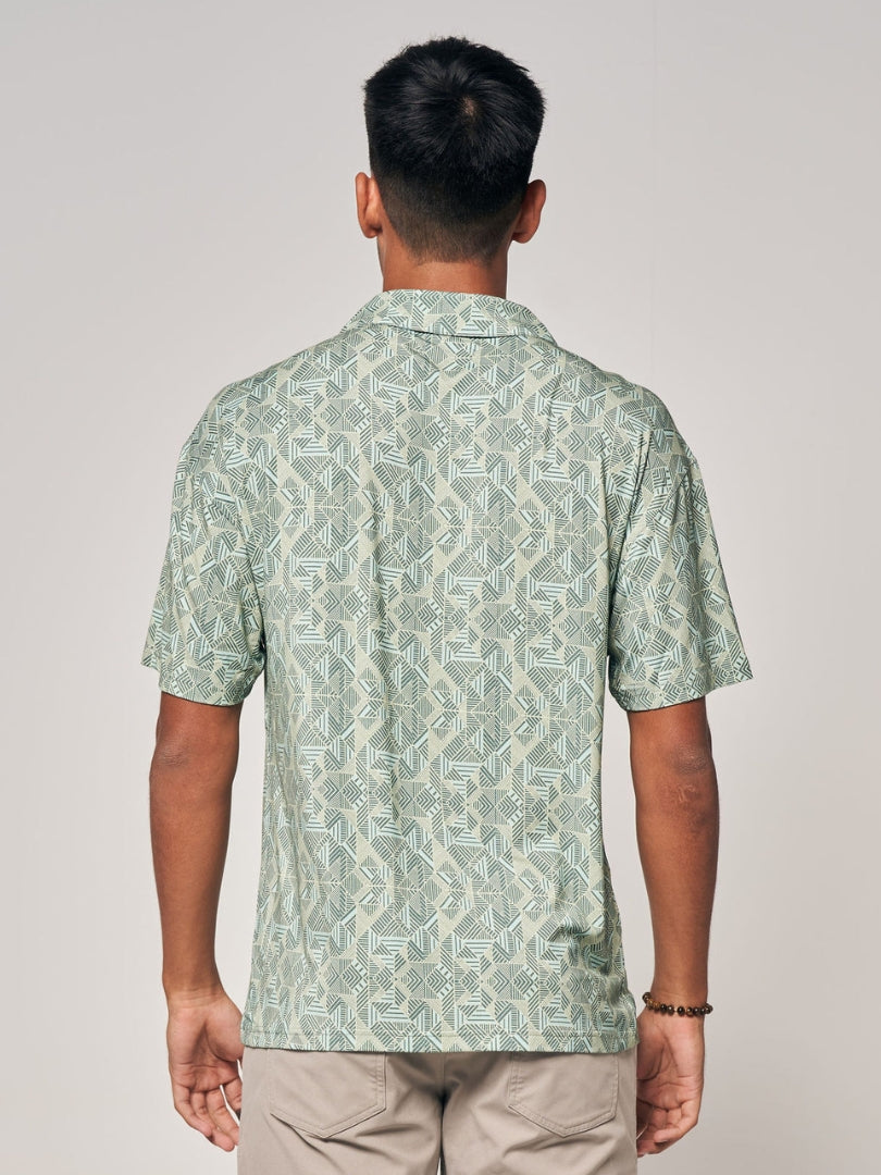 Batik Tribute Relaxed Shirt | Rattan