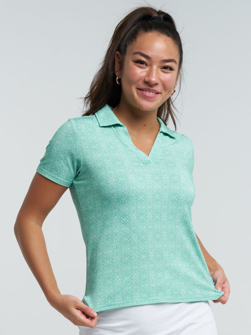 Women's Batik Tribute Polo | Alas